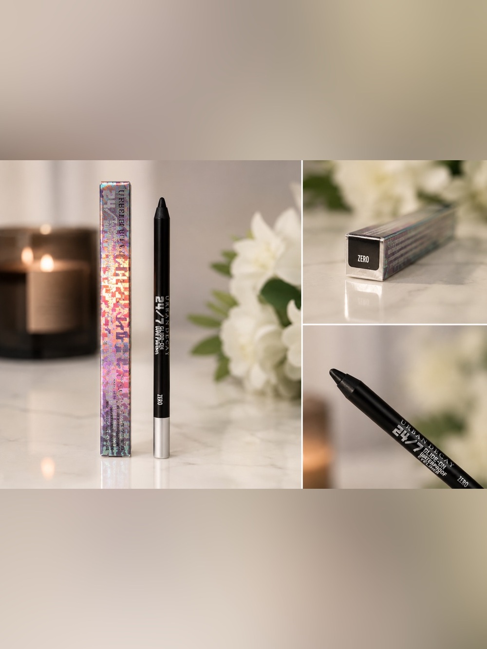 Urban Decay 24/7 Glide-On Waterproof Eyeliner Pencil Zero Black New
